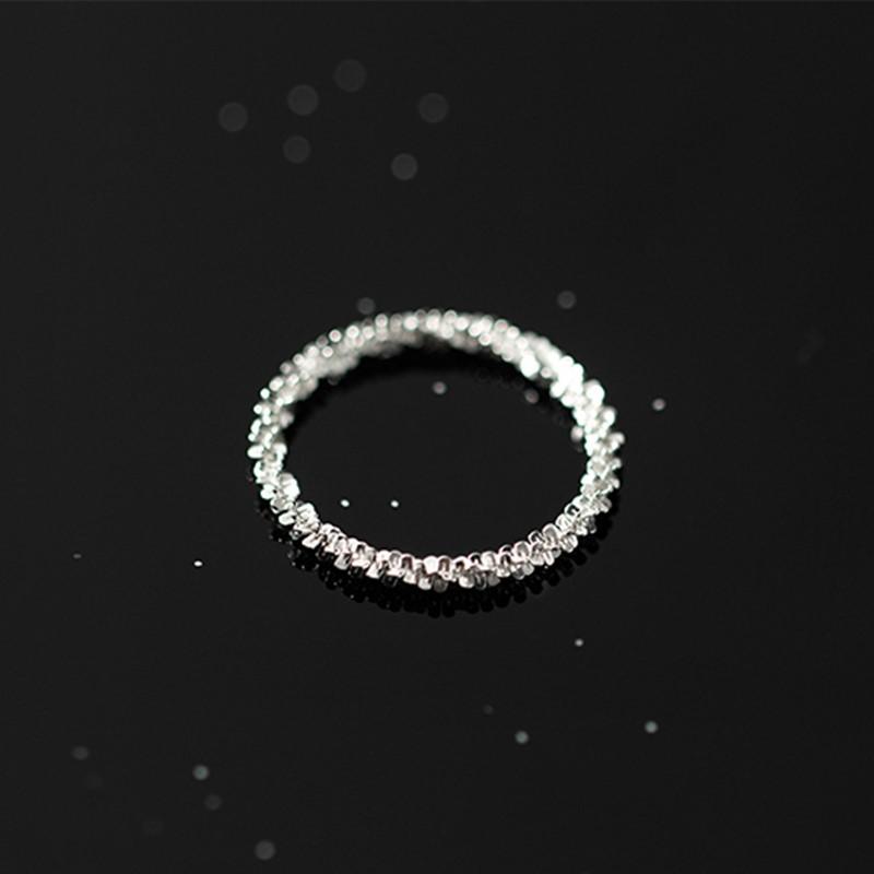 2mm Thin Stainless Steel Flexible Ring Wedding Band for Women Girl Size 5-10 5 серебряный