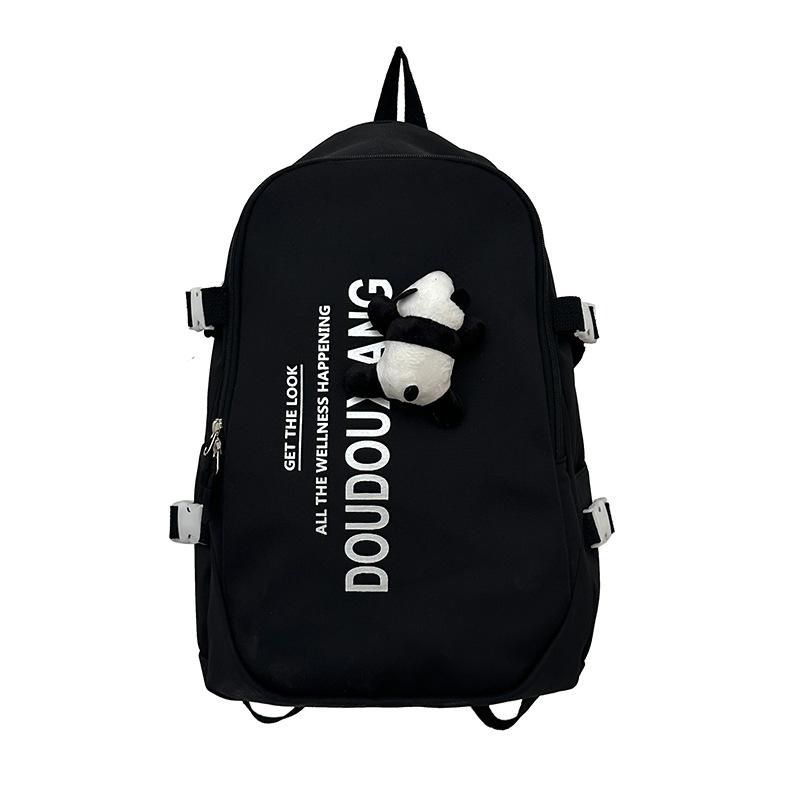 

Рюкзаки, Дорожные рюкзаки для компьютера, Студентки, Дамы, Большой вместимости, Простые школьные рюкзаки Small with pendant