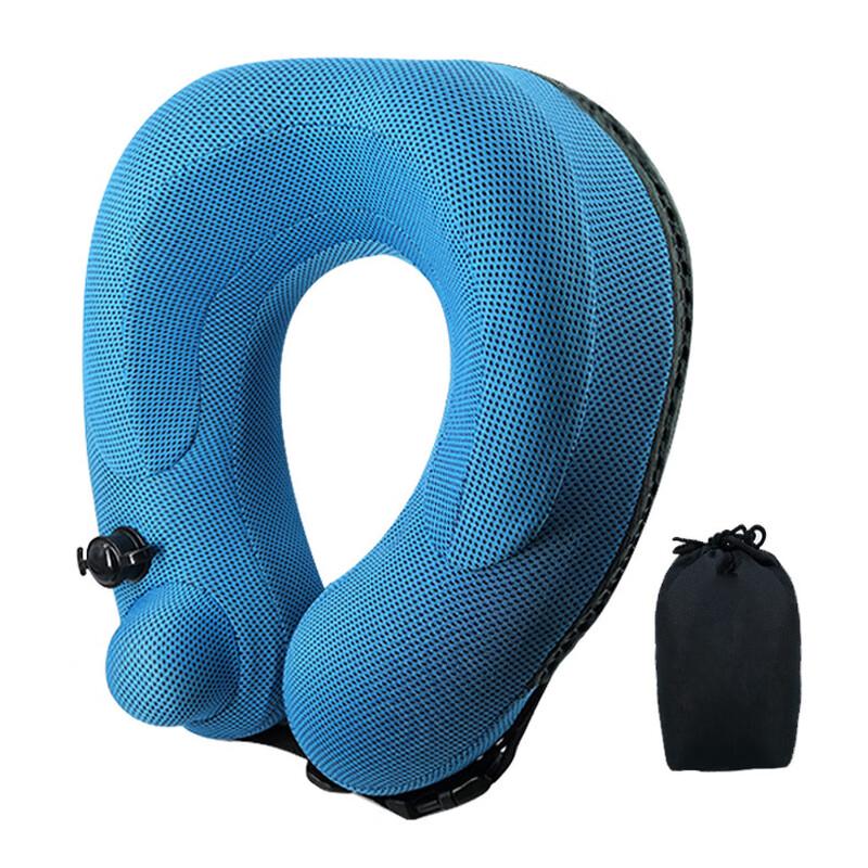 

Press-Inflation U-Shaped Travel Neck Pillow One Size