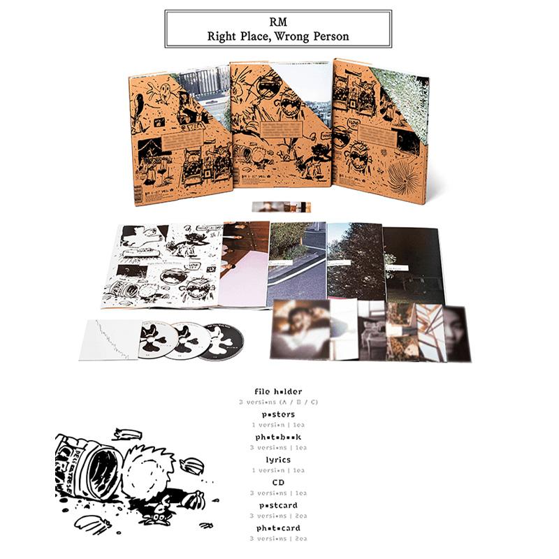 RM (Bts) 2. Soloalbum „Right Place, Wrong Person“