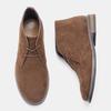 Moda Primavera y Otoño Ante Casual Botas de Hombre Retro con Cordones Botines Chelsea de Hombre Botas de Nieve