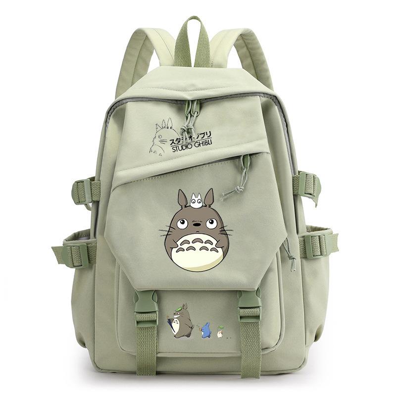 Totoro Dorado cute cartoon peripheral children's school bag spine care primary and secondary school backpack