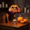 Halloween Pumpkin Glowing Resin Lamp for Home Decor and Night Light