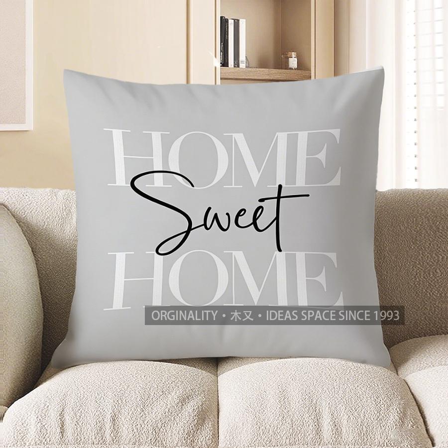 Home Decor Floral Eucalyptus Branch Pillow For Home Decor Pattern Cushion Cover Suitable For Sofa Bedroom Car Pillow Cover