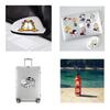 Logo Tag Sticker Custom Waterproof Kawaii Stickers Decals Personalized First Name Label For Children School Stationery Bottle