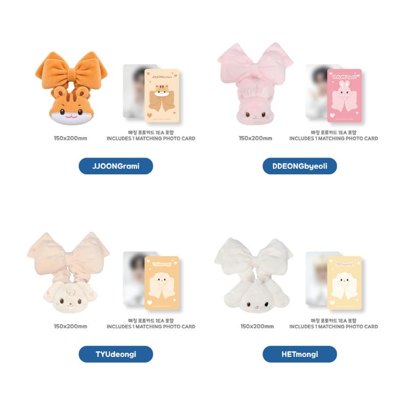 Pré-venda ATEEZ ANITEEZ IN DEJA VU POP-UP Scrunchie de Mini Bastão de Luz