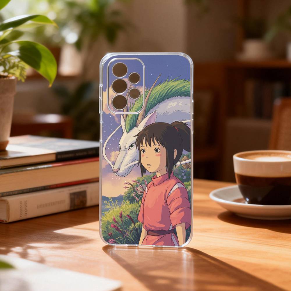 S-Spirited C-Chihiro O-Ogino A-Away-S Phone Case Transparent Silicone Soft For Samsung S25,S24,S21,S22,S23,S30,Ultra,S20,Plus,Fe