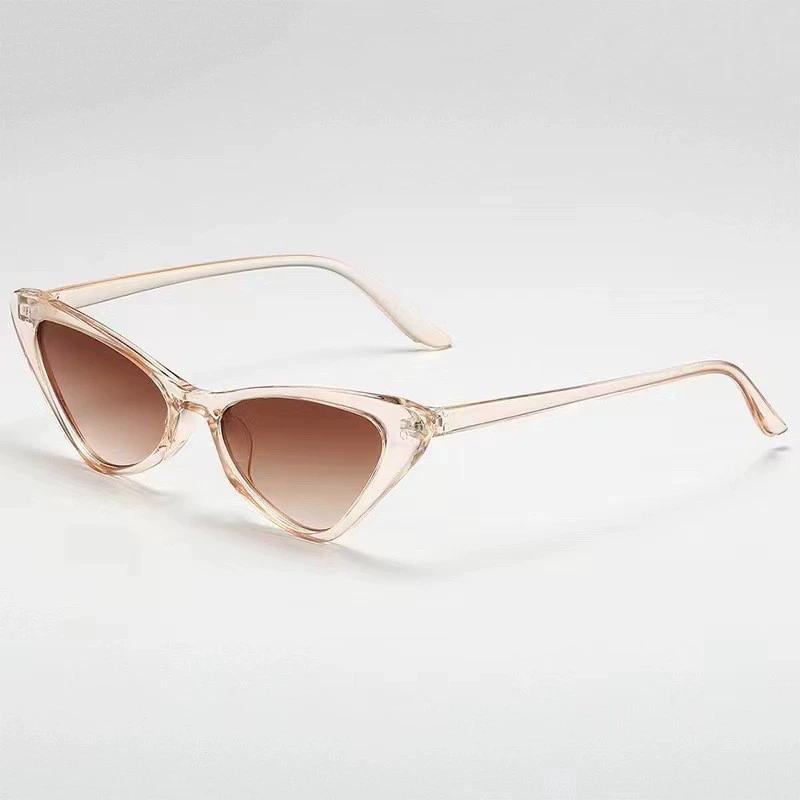 

Women Cat Eye Sunglasses UV Protection Fashion Trendy Sunglasses Men Outdoor Retro Fashion Sun Glasses Goggles Sun Shades AS PICTURE