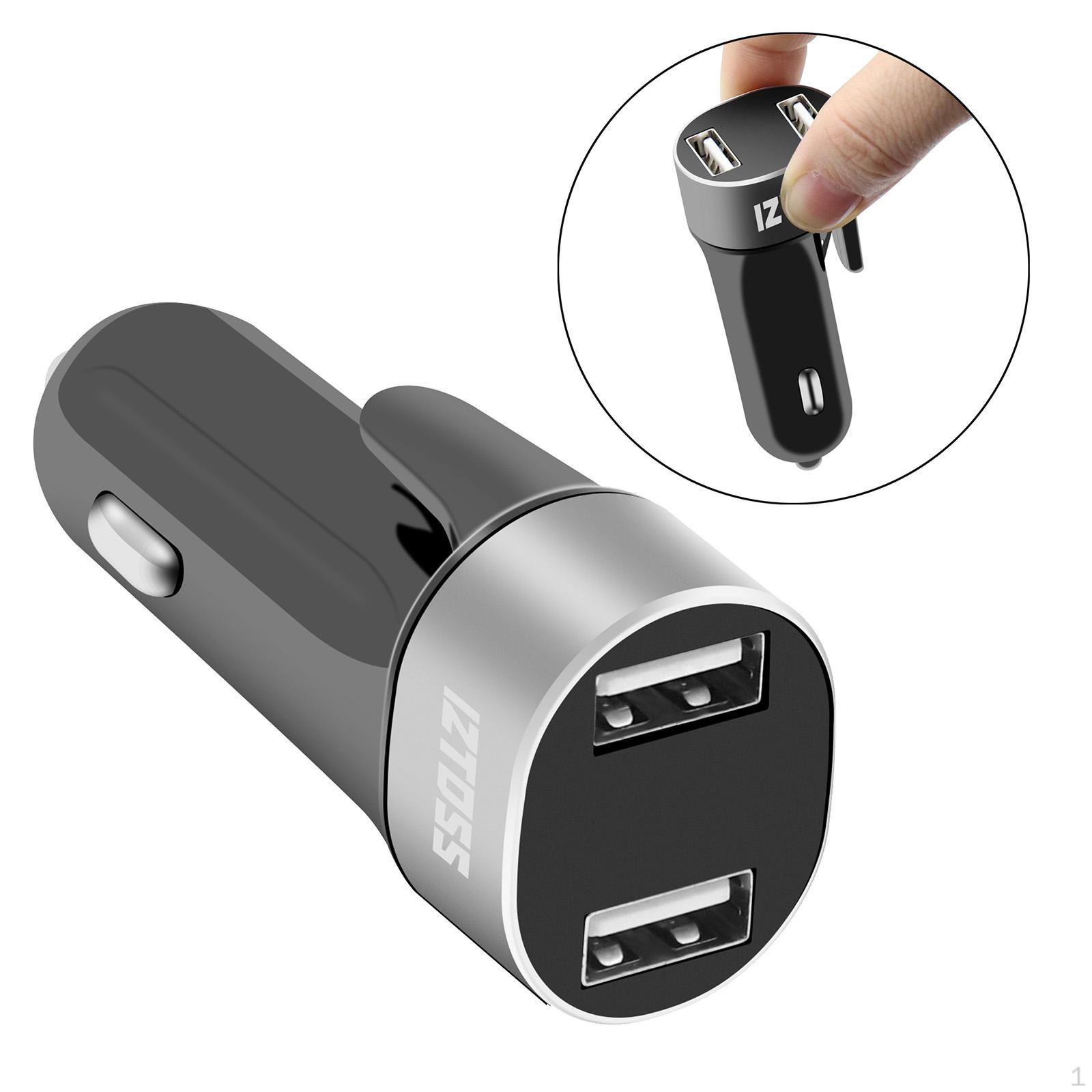 USB Car Charger Safety Hammer Emergency Escape Tool Multi-functional Durable