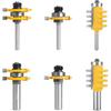 Grooving Milling Tool 1 4 Shank Alloy 3x High Abrasion Resistance Professional Cutter Tools