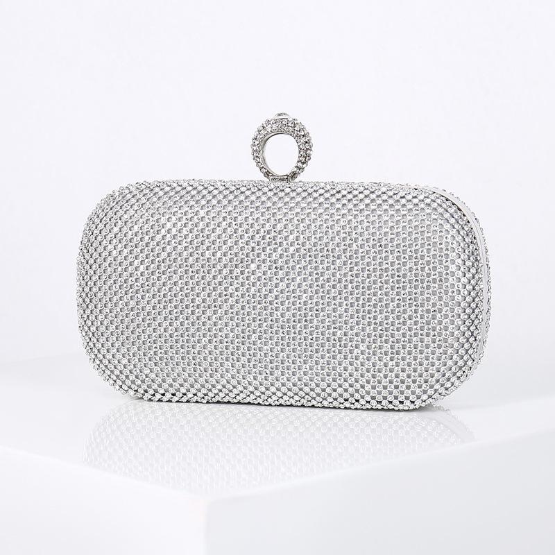 Gouden Cluch Portemonnee Luxe Crossbody Tas High-end Lente Handtassen 2026 Diamant Avond Ontwerper Luxe Merk Schouder Vrouwen Tas
