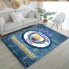 Manchester City Customize Your Name Floor Mat Design for Playrooms Study room Hallway Entryway Anti-slip Rug Anime Office Decor Wedding Party Gift