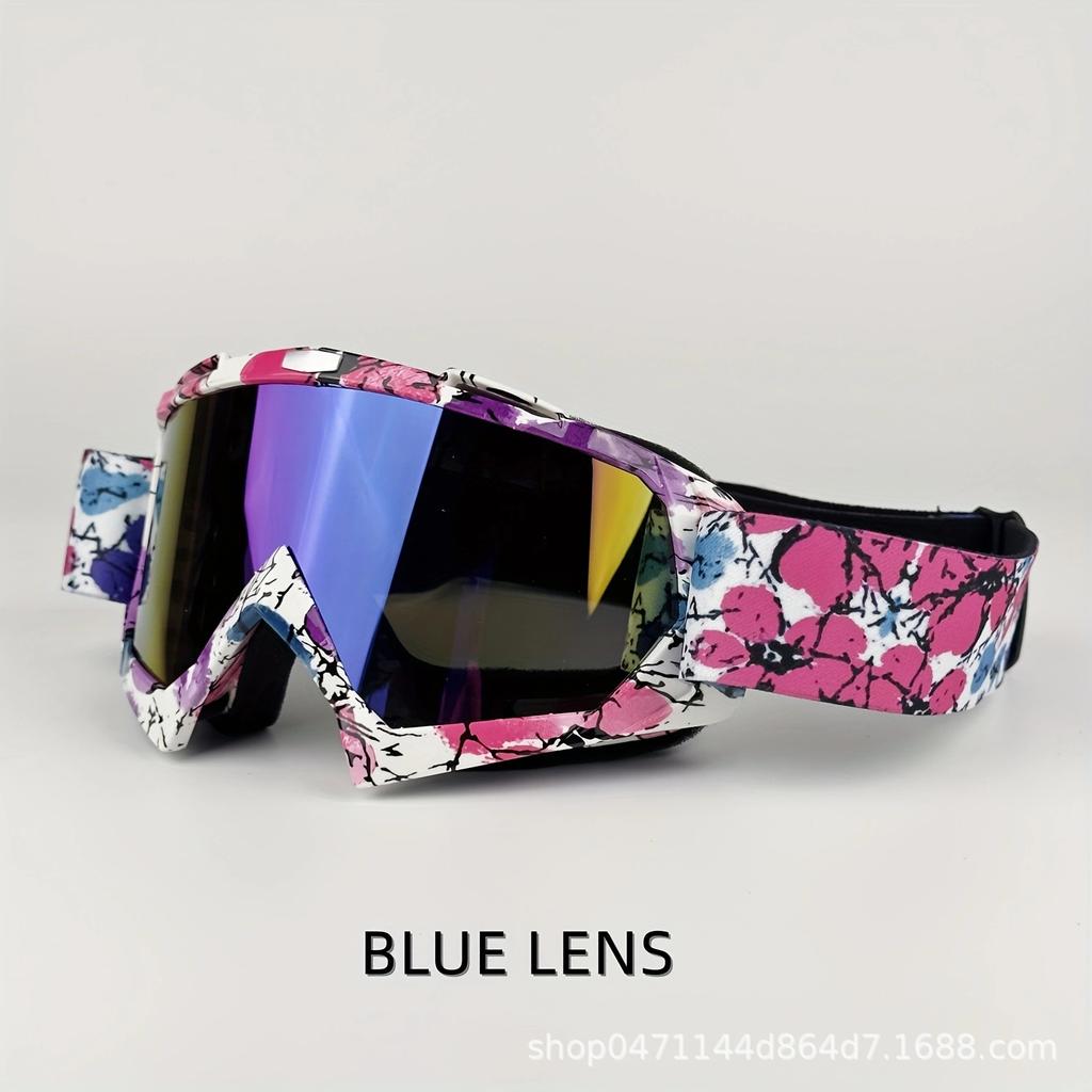 Goggles Riding Glasses Outdoor Motorcycle Off-Road Goggles ATV Men's and Women's Mountain Bike Bike Windshield Lenses