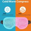 Compressed Soothing Cooling Eye Mask Reusable Dual Use Hot Cooling Eye Mask  Dark Circles