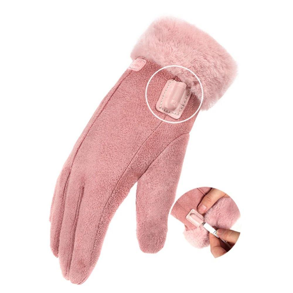 Full Finger USB Heated Gloves Waterproof Electric Heated Gloves  Outdoor Activities