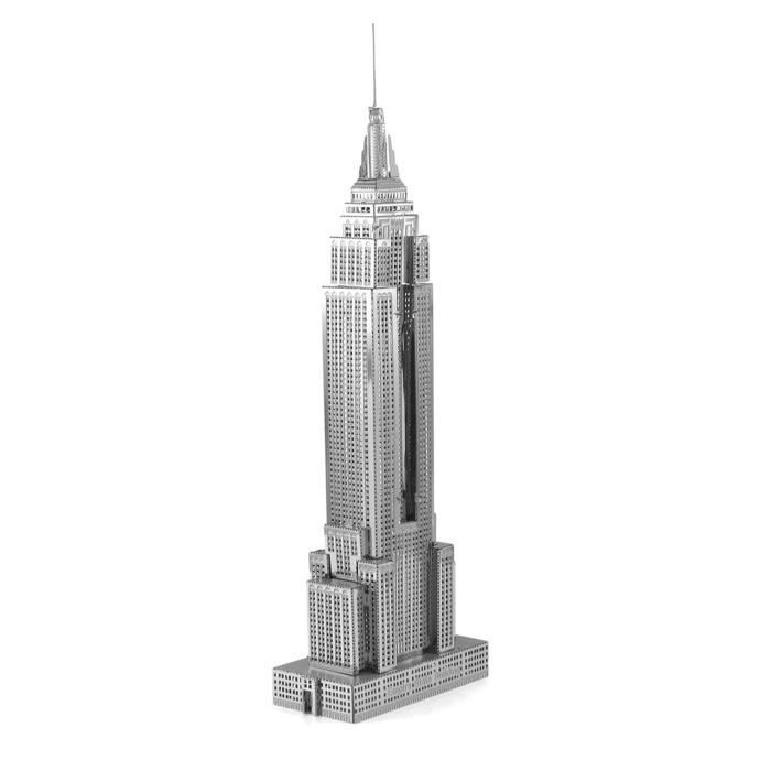 Metal Earth Fascinations ICONX EMPIRE STATE BUILDING 3D Puzzle En Métal