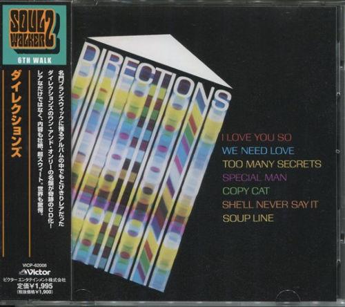 

CD DIRECTIONS - Directions VICP62008 VICTOR 2002 Japan Soul/Funk Used