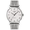 Meishi Kollektion Mechanisches Uhrwerk Herrenuhren Uhr 40mm Weißes Zifferblatt Edelstahlgehäuse T109.407.11.032.00