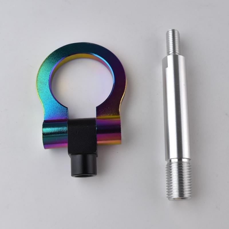 Aluminum Alloy Tow Hook for Geely Vision - Car Decoration Towing Hook Off-Road Modification Part