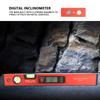 Digital Aluminum Alloy Magnetic Angle Finder Level 4 X 90° Inclinometer Digital Angle Finder Ruler Digital Angle Finder Level