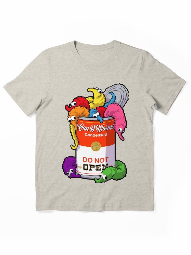Worms Can O' Worms on a String ~ Do Not Open Essential T-Shirt