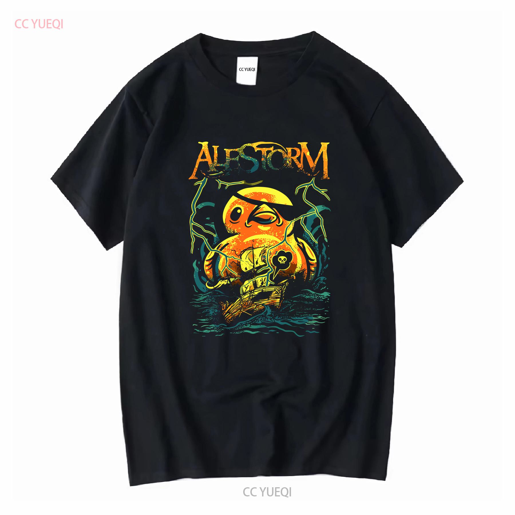 

New Popular Alestorm Band For Fan Cotton White T Shirt All Size CG24 long or short sleeves vintage Washed Casual 4XL