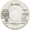 7inch Record ROY SMITH  What A Diffrence A Day Makes UA50558PROMO United Artists  1970 US SoulFunk Used