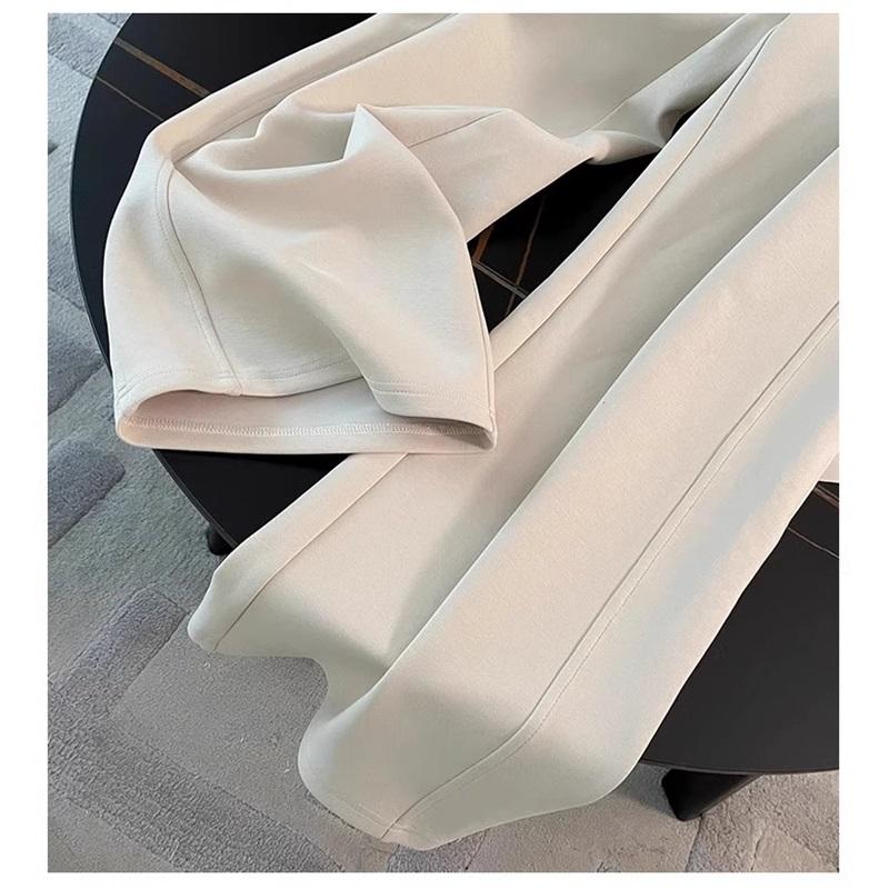 Women's 2-Piece Casual Tracksuit, Zip-up Collar Sweatshirt Elastic Waist Pants Loose Fit Loungewear Set