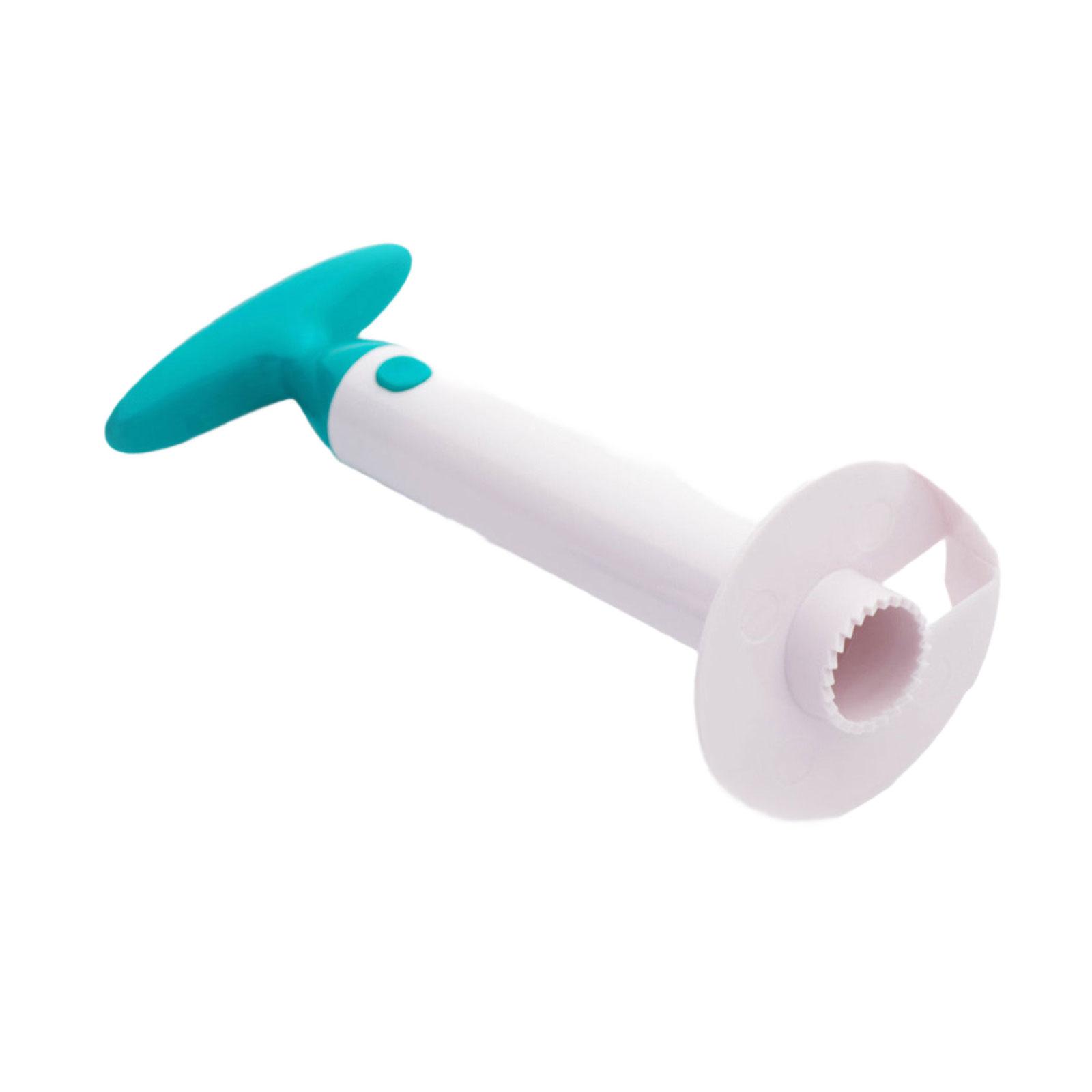 

Эффективный удалитель сердцевины ананаса Инструмент для нарезки ананаса Пластиковая текстура Подходит для быстрой и безопасной нарезки фруктов бежевый