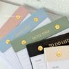 MINKYS 80 Sheets Memo Pads Paper Weekly Planner To Do List Journal Meeting Note Paperlaria Stationery
