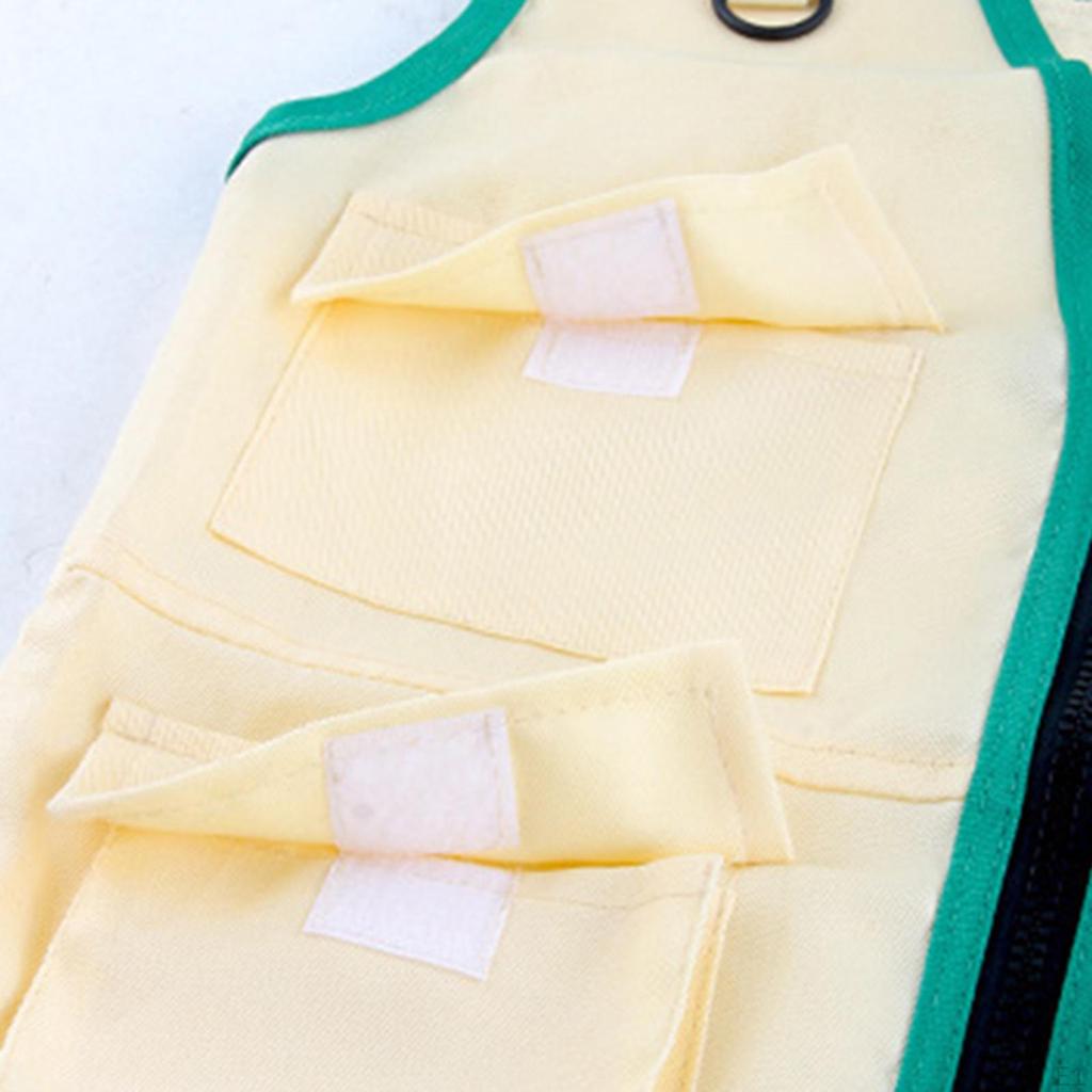 Kids Explorer Costume Set Camp Adventure Vest and Hat Pretend Play Halloween Party Cosplay Props for