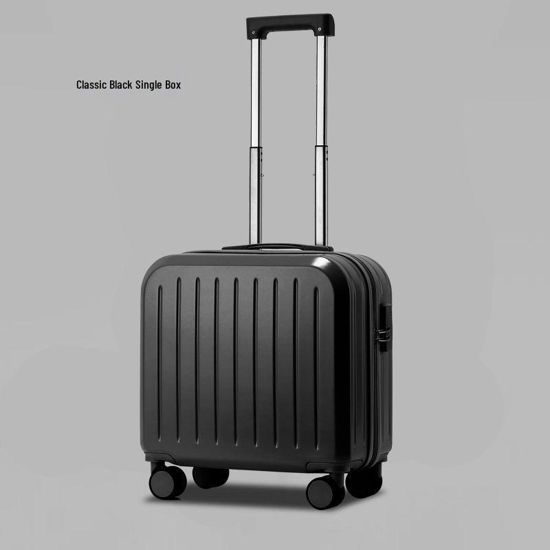 18-Inch Ultra-Light Women's Multi-Functional Carry-On Suitcase - Durable, Sturdy, Silent Travel Trolley