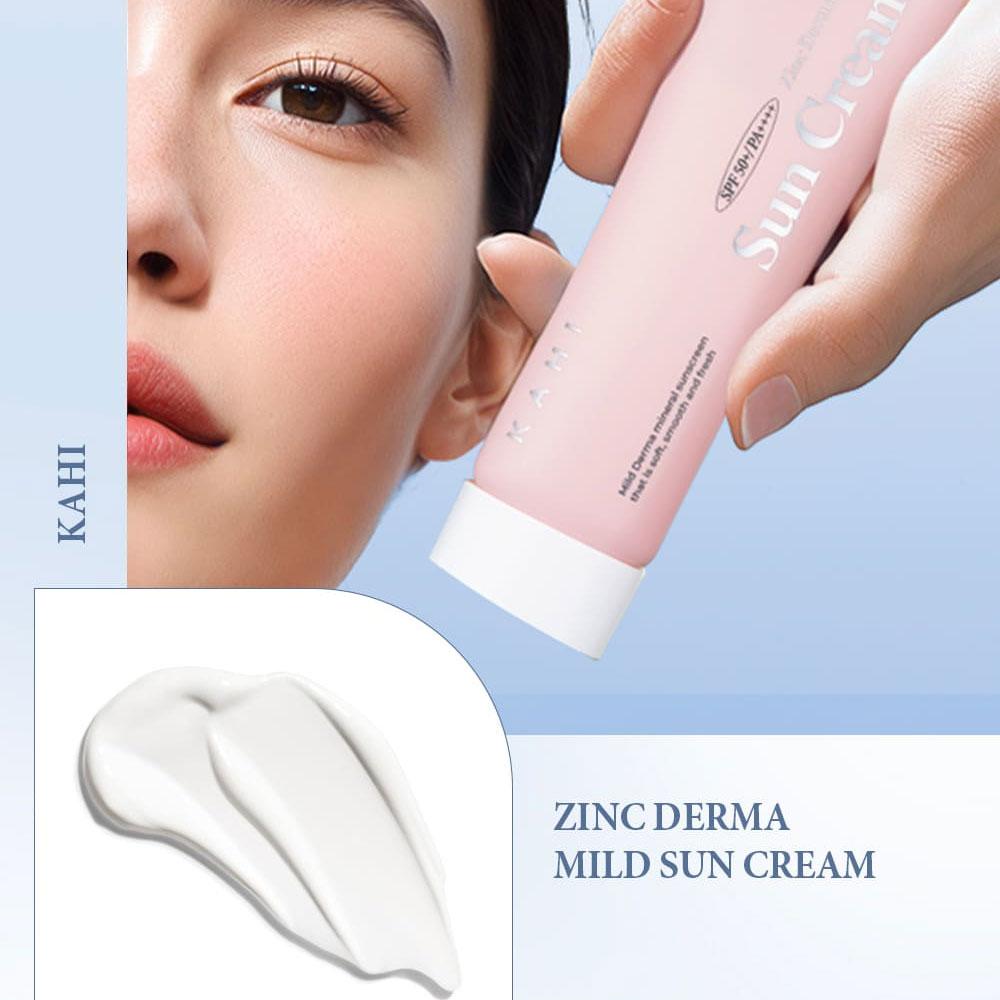 KAHI Zinc Derma Crème Solaire Douce 50 ml (SPF50 +)