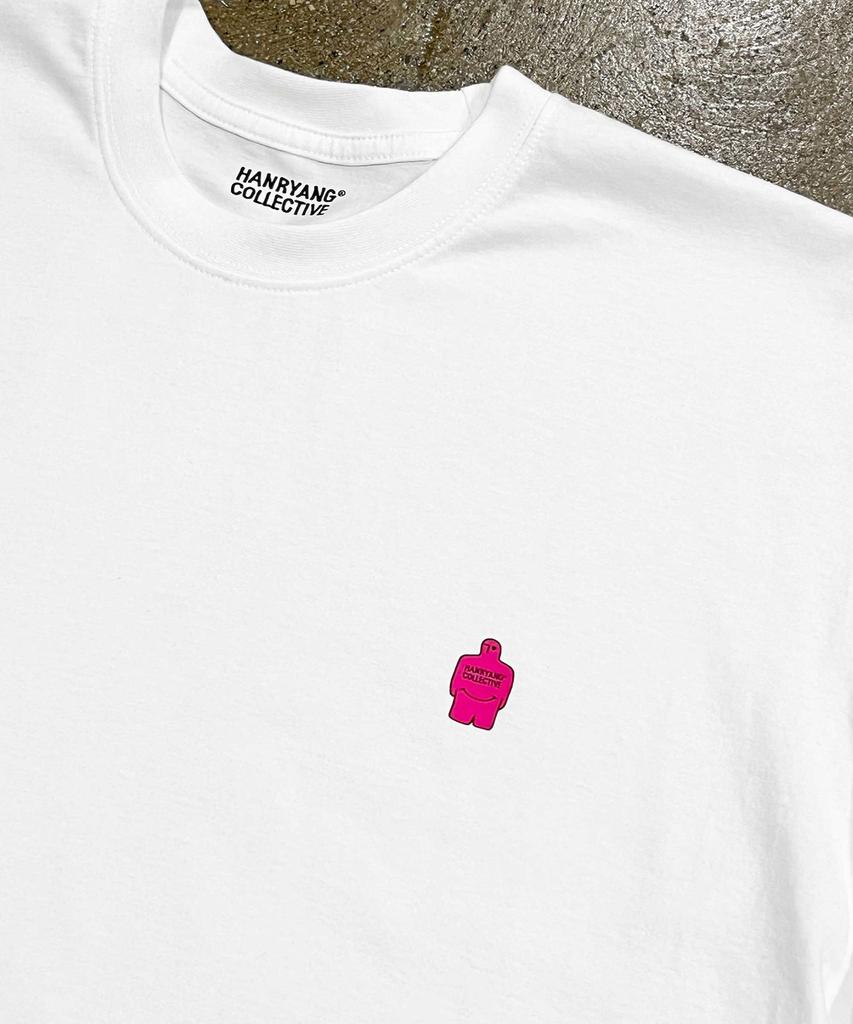 HANRYANG COLLECTIVE Hr S Pink Icon Tee White