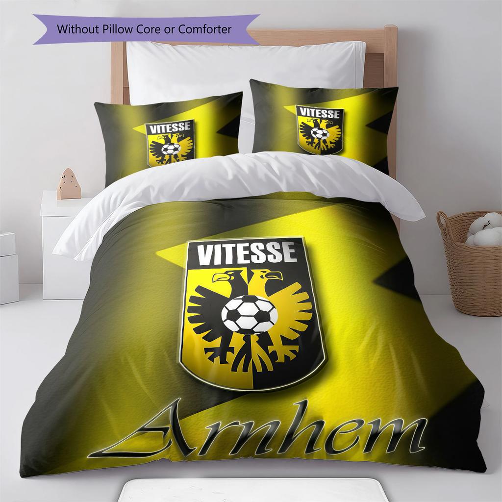 SBV Vitesse Pattern Bedding Quilt Set Quilt Cover Pillowcase Home Decoration Birthday Gift (1 * Duvet Cover + 2 * Pillowcase, Without Core)