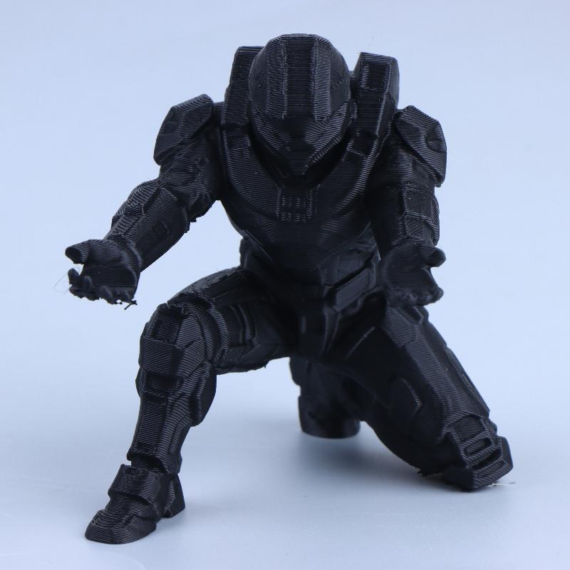 3D Printed Pen Holder, Cool Tech Soldier Pen Stand, Creative Desktop Decoration Storage, Stylish Stationery Display Decoration