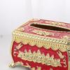 Acrylic Tissue Decor Elegant Design Luxury Napkin Organizer for Kitchen Bathroom Office Living Room