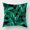 Nordic fall home decor autumn throw pillow case sofa Cushion cover modern 45x45cm 45*45 50x50 60x60cm 40*40cm green leaf plant