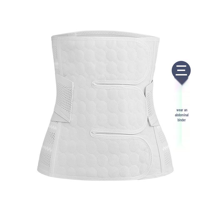 3-w-1 Poporodowy Pas Brzuszny i Talia dla Cesarskiego Cięcia i Porodu Naturalnego, Rozmiar Plus