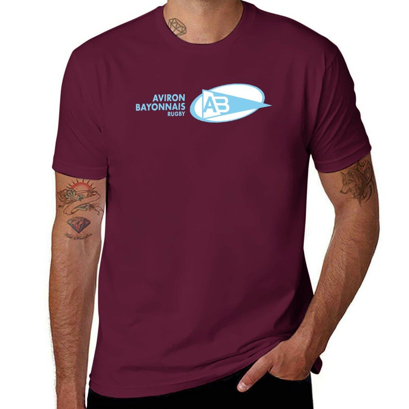 

Aviron Bayonnais T-Shirt sweat quick-drying mens cotton t shirts M