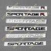 1 buc Autocolante Logo SPORTAGE 3D ABS pentru Portbagaj Spate Mașină Embleme Bara Față/Spate Decaluri