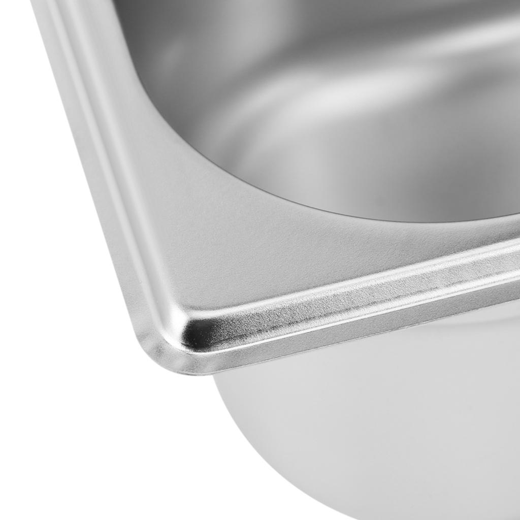 Stainless Steel Espresso Knock Box Container with Rubber Bar for Coffee Machine