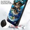 Cartoon Anime Turtle Elephant Phone Case For OPPO Reno 5 6 7 A96 A40 A58 Realme GT A74 A78 Neo2 A74 A78 Find X5 X3 X7 X8 Black