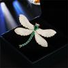 Charm Retro Dragonfly Brooch Exquisite Creative Pin Korean Edition Luxury Jewelry Accessories Party Birthday Festival Gift Trend
