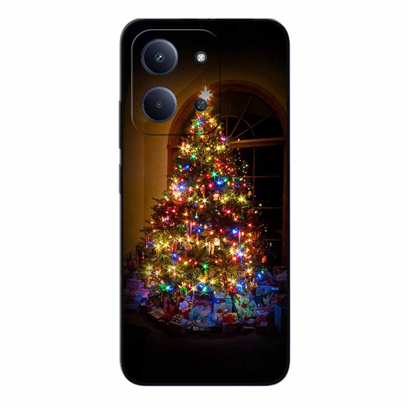 Christmas Phone Case For Redmi 15C 4G Global 171.5mm Case Black Silicone Bumper For Xiaomi Redmi15C 4G Cover 15C4G Cartoon Coque