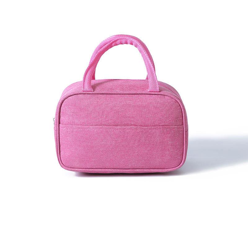 

Сумка-термос для ланча для школы и компании, большого размера, легко носить с собой S красный