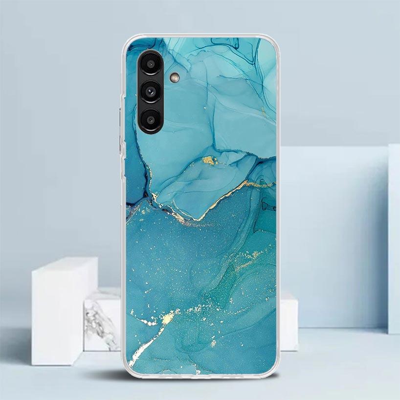 Granite Marble Phone Case For Samsung Galaxy A17 A37 A57 A16 A15 A14 A13 A56 A55 A54 A53 A36 A35 A34 A33 A26 A25 A24 A23 Galaxy
