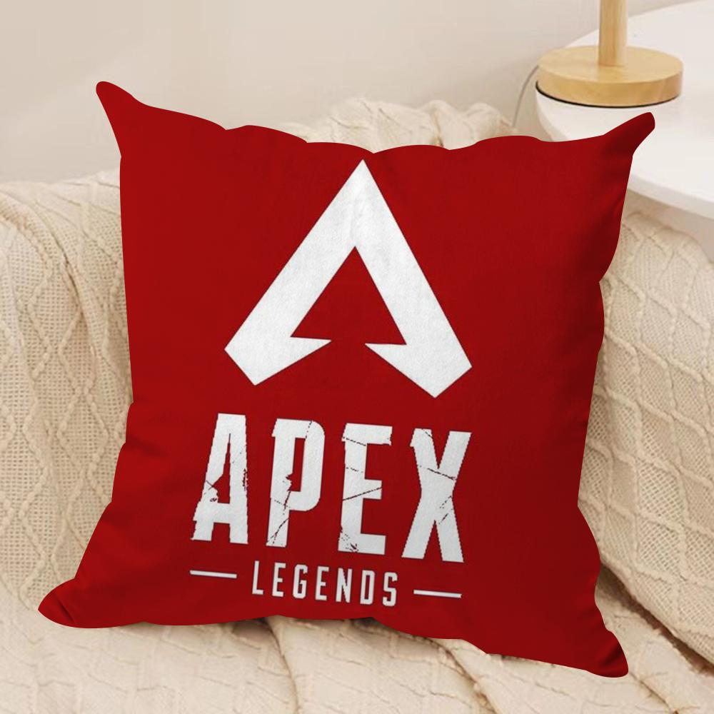 Game AApex Legends Cushion Cover Soft Plush Fabric DoubleSided Printed Sofa Cushion Cover for All Seasons Home Decor Gift
