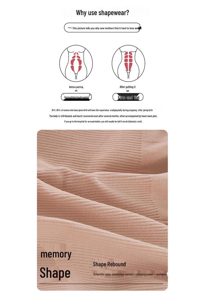 Women's Tummy Control Bodysuit: Open Crotch, Butt Lifting, Shaping, Strappy Lingerie, Elastic Waist Trainer
