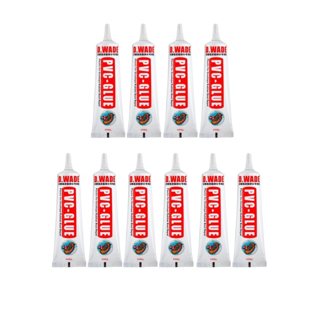 60ML PVC Adhesive Inflatable Boat Repair Glue SUP Repair Glue Tubes Inflatable Boat Paddle Board Kayak Tube Repair Glue